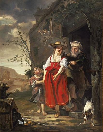 Gabriel Metsu The Dismissal of Hagar